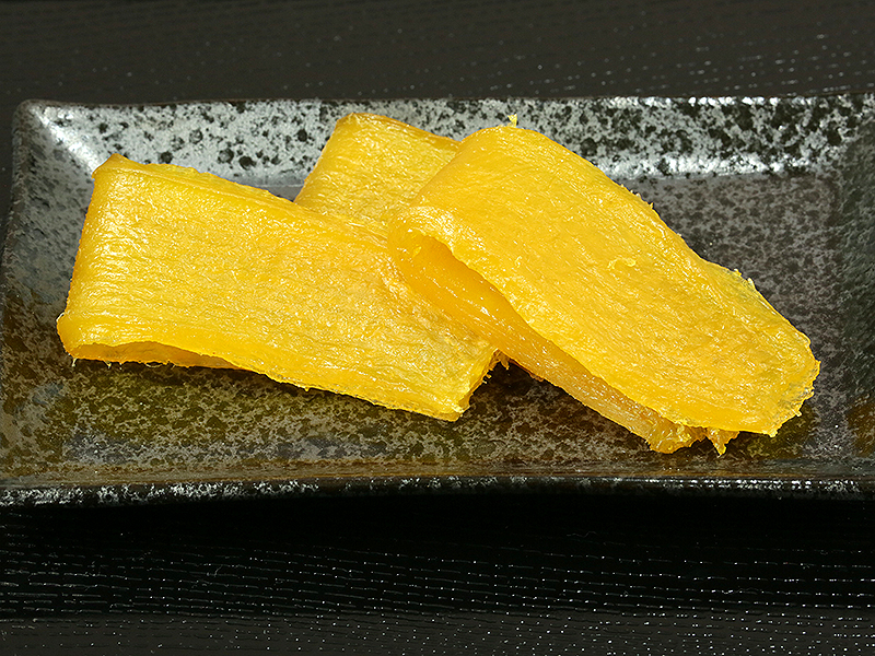 【予約商品】紅はるか　＜バラ＞平干し芋1Kg＋開運干し芋（3枚）セット