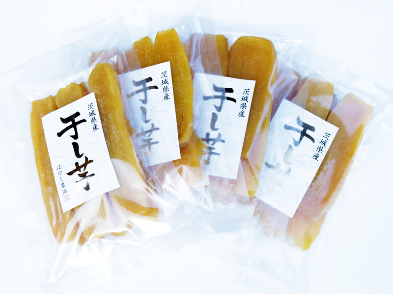 【予約商品】紅はるか　平干し芋200g×4袋＋開運干し芋（3枚）セット